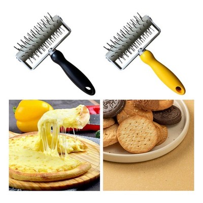 Pizzateig Docker Roller Tragbar Teiglochmaschine zum Backen von Kekskuchen