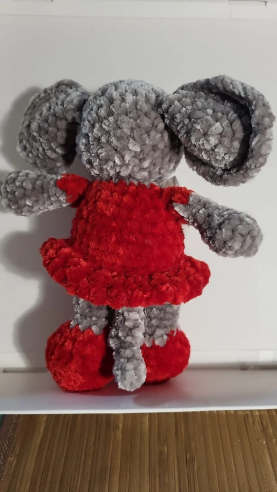 Amigurumi Frau Maus, Häkeltier, Kuscheltier,Handarbeit - Bild 2 von 2