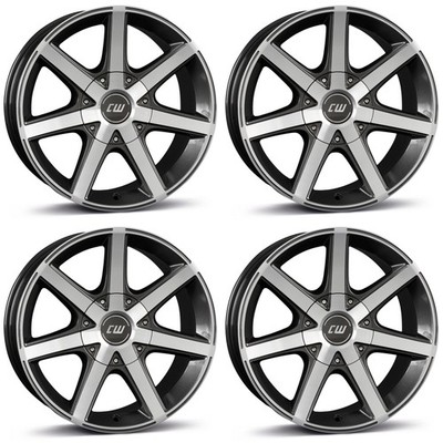 4 Borbet Felgen CWE 7.0x16 ET40 5x118 ANTP für Opel Vivaro