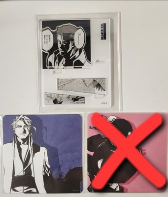Bleach EX Original Acrylic Diorama Stand Sousuke Aizen Coaster Set