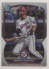 2023 Bowman Draft Chrome Refractor Andrew Pinckney #BDC-40 0b3