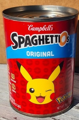 SpaghettiOs Original POKEMON Pasta New Pokémon Pikachu