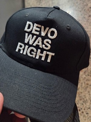 Devo Mutate Don t Stagnate 2026 Tour Hat   Retro Band Merch Reprint