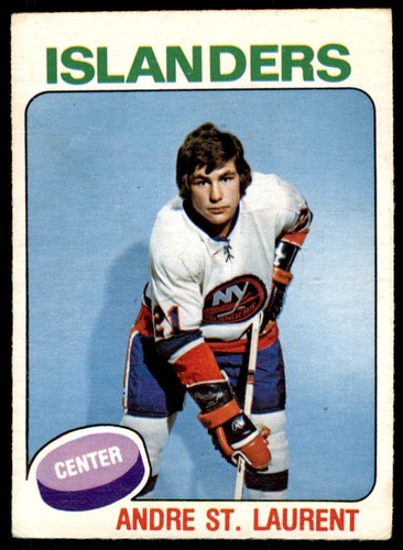 1975-76 O-Pee-Chee Andre St. Laurent New York Islanders #387 | eBay
