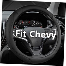 Customized Auto Car Steering Wheel Cover for Chevy 14.5-15 inches, Steering