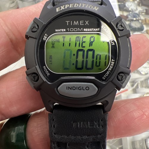 Timex Expedition Men's 41mm Black Leather Fabric Strap Sport Watch 🔥TW4B25200💰 - Picture 7 of 14