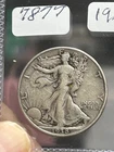 1938 P WALKING LIBERTY HALF DOLLAR - NICE COLOR AND AGE -