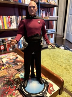 EXO 6 Captain Jean Luc Picard Star Trek: First Contact Action Figure Loose