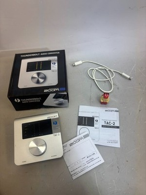ZOOM TAC-2 Thunderbolt Audio Interface High Resolution Digital from Japan