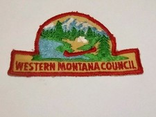 VINTAGE BSA Patch Western Montana Council    ...