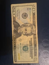 20 Dollar Fancy Serial # 33555353