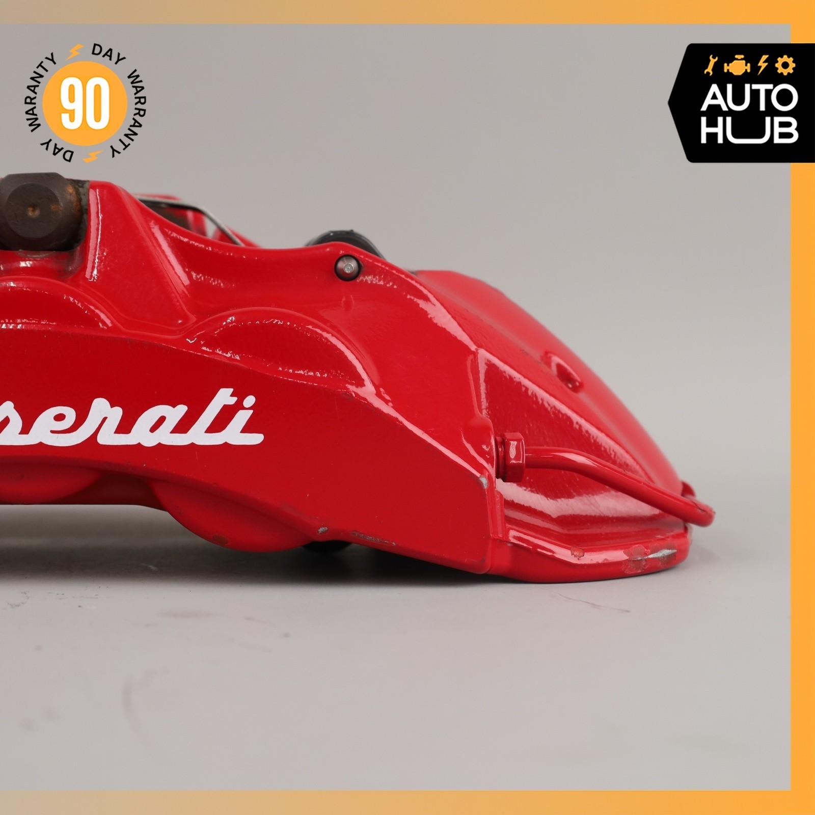 Maserati Ghibli M157 Quattroporte Front Left Side Brake Caliper Red 67000917 OEM