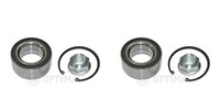 Optimal 2X Radnabe Radlagersatz Vorderachse FüR Honda Accord Viii CU CW