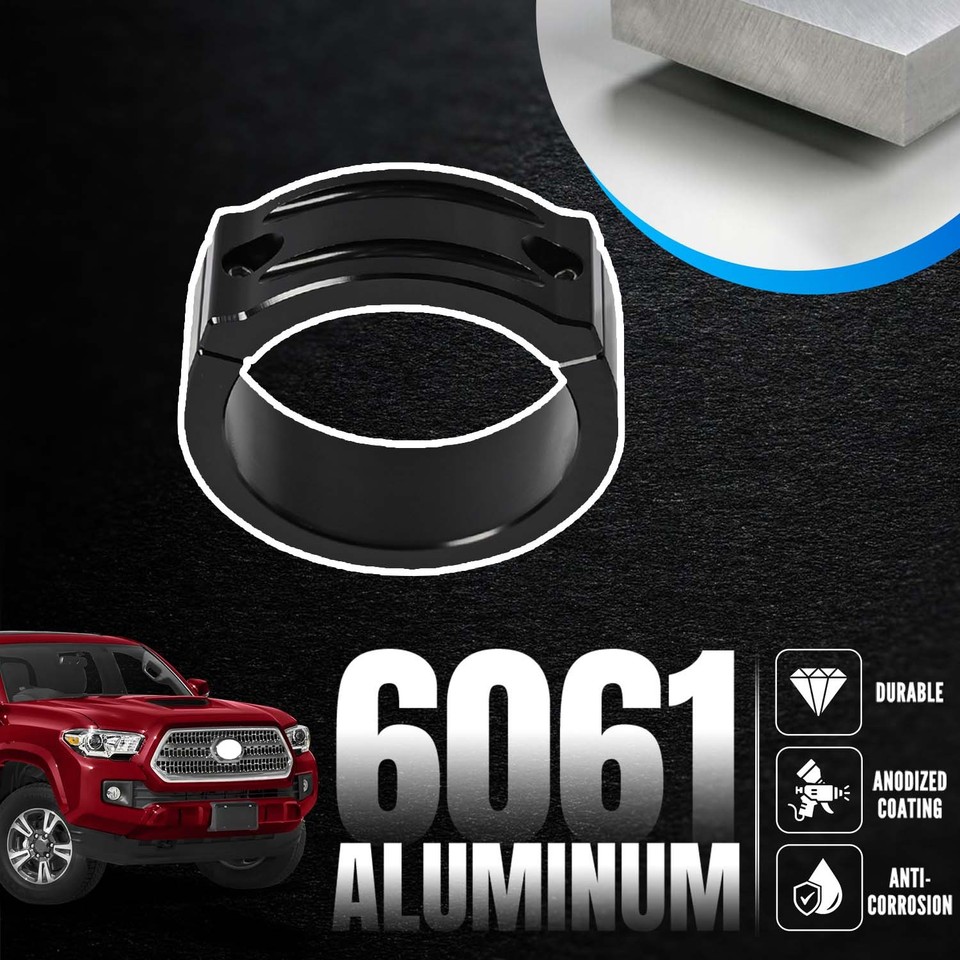 Toyota Tacoma Tailgate Anti-theft Lock CNC Aluminum Tailgate Anti-Theft Lock For Toyota Tacoma 2016-2023 – No-Drill, Tool-Free Install, Hard-Anodized, T6061