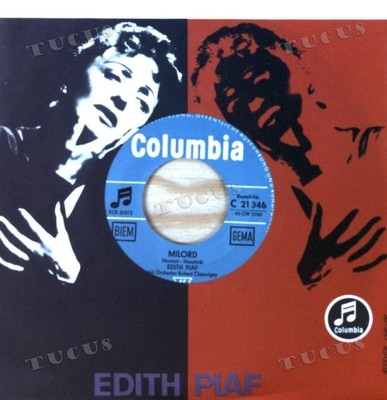 Edith Piaf - Milord GER 7in (NM/VG+) '*
