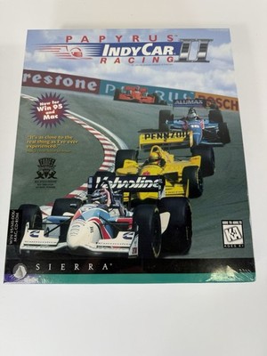 Papyrus Indy Car Racing 2 Sierra Studios Big Box PC WIN 95 SEALED NEW