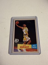 2007-08 Topps Kevin Durant Rookie Card #112 1957-58 Variations (RC) SuperSonics. rookie card picture