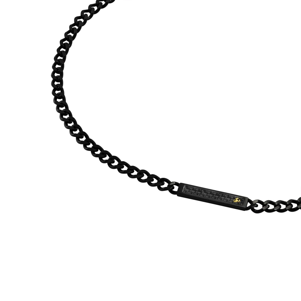 Collar BREIL Hombre ABARTH TJ3966 Acero Inoxidable Negro Foto 3 de 3