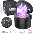 Ultrasonic Retainer Cleaner Machine, 45kHz Dental Cleaning Pod for Dentures, ... — photo 1