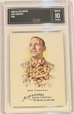 GMA 10 Gem Mint JOEY CHESTNUT 2008 TOPPS ALLEN & GINTER HOT DOG EATING CHAMPION