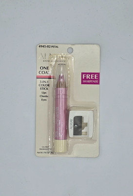 Almay Hypo-allergenic One Coat 3-in-1 Color Stick - 49445-02 Petal