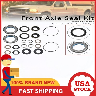  Front Axle Seal and Thrust Washer Kit for Ford Excursion F-450 F-550 Dana 50