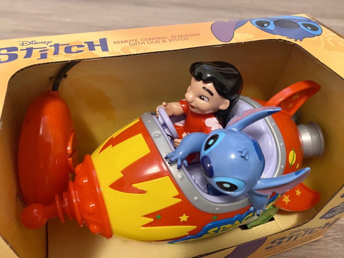 NEW IN BOX Disney Stitch Space Adventure w/Lilo Stitch Remote
