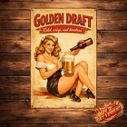 Retro Wall Art Decor Vintage Beer Advertisement Metal Tin Sign 8x12 Plaque