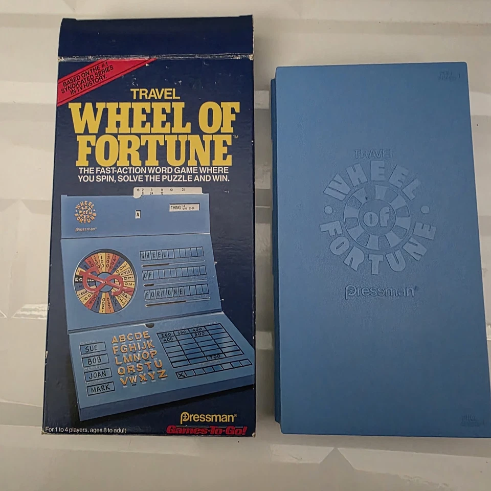 Wheel of Fortune Travel Edition - Pressman 2255 - Image 2 of 4