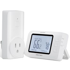 Wireless Thermostat for House, Remote Temperature Controller, Temperature Con