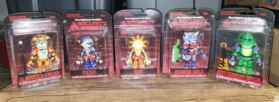 Five Nights at Freddy's Funko Security Breach x5 Sun Moon Wolf Gator Freddy 