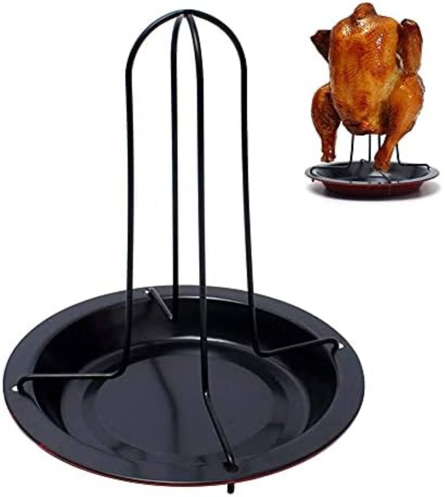 Griglia per Pollo, Porta Pollo, Arrosto di Pollo in Acciaio Inox, Supporto per P