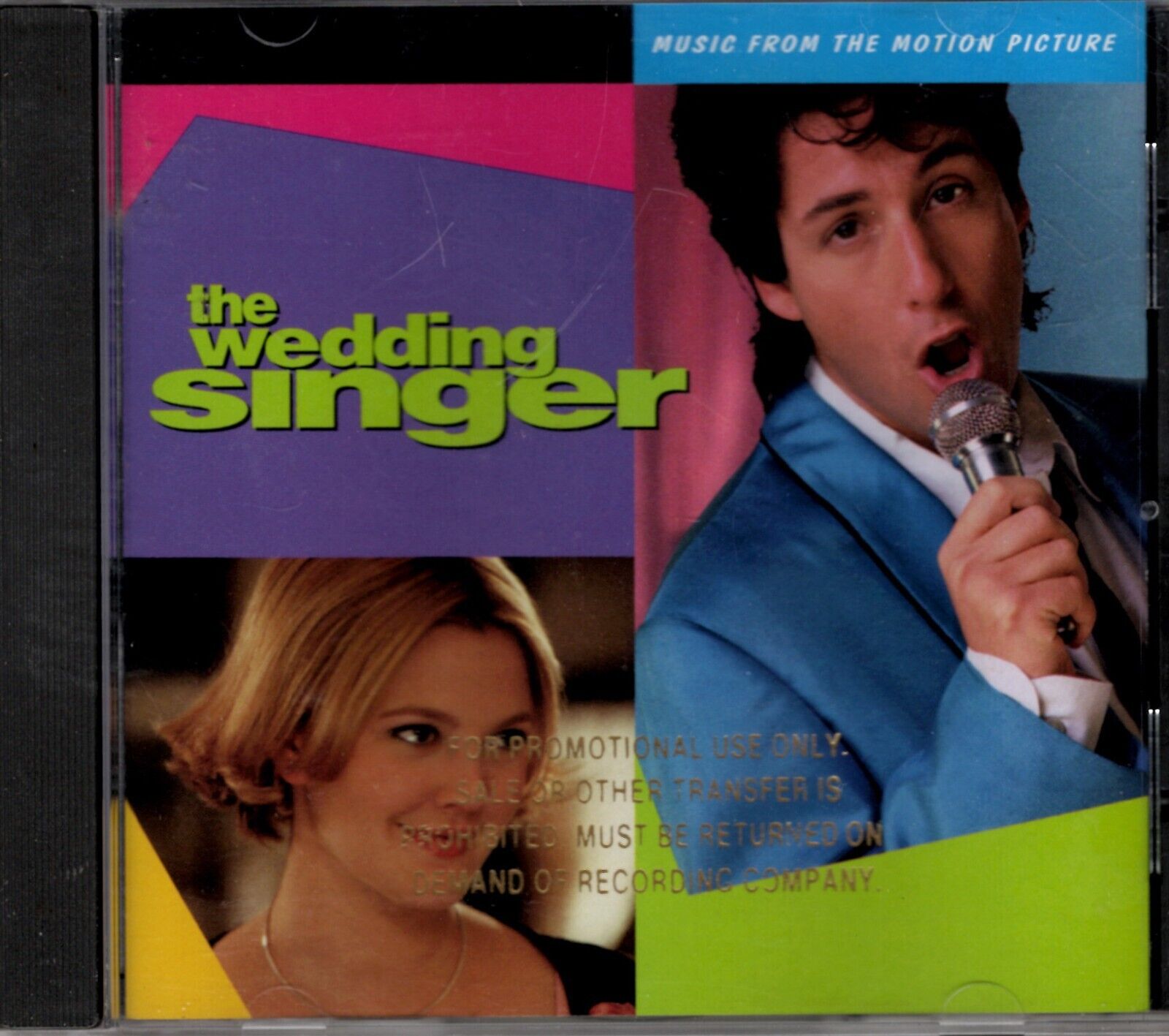 The Wedding Singer (Music From the Motion Picture) by Various Artists (CD, 1997)