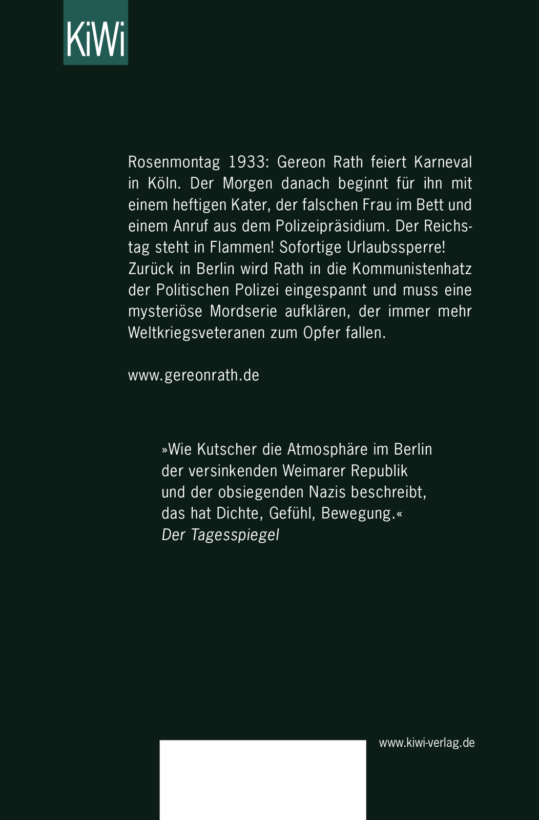 Thumbnail - Märzgefallene Volker Kutscher