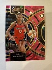 2024-25 Panini Select WNBA Premier Pink Ice DiDi Richards Washington Mystics