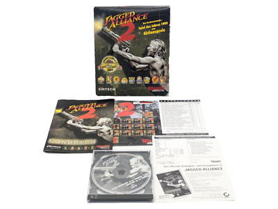 Jagged Alliance 2 PC Big Box Topware Sirtech Cd Rom komplett