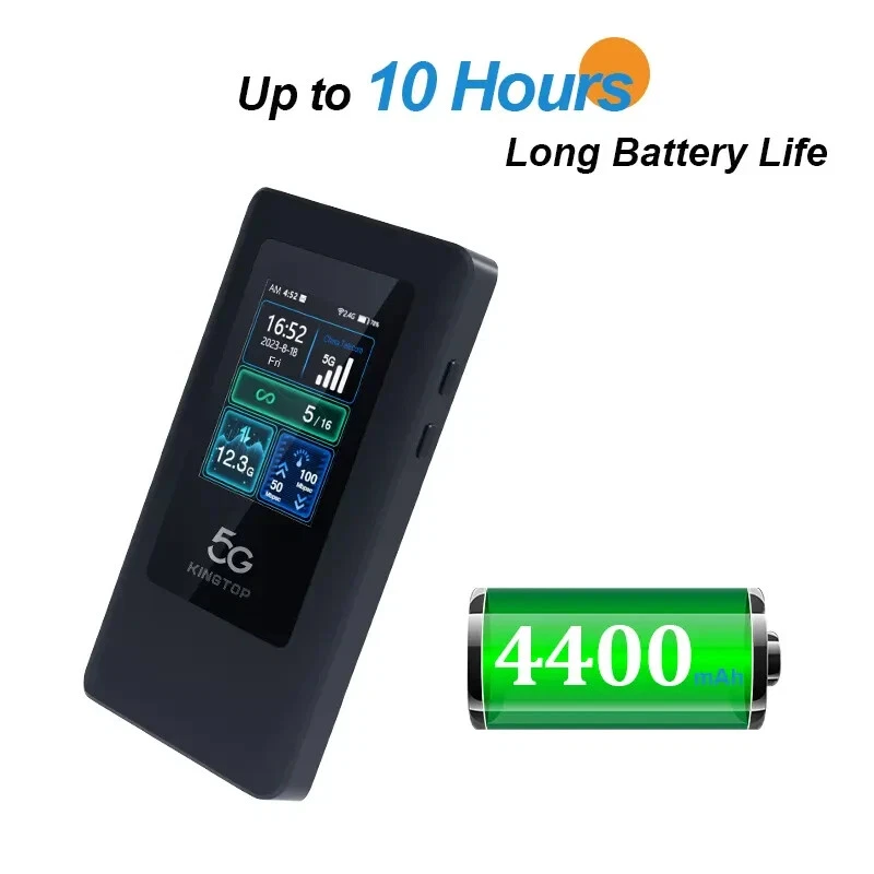 5G LTE WiFi Pocket Hotspot Router with pre-installed SIM card - Image 2 of 4