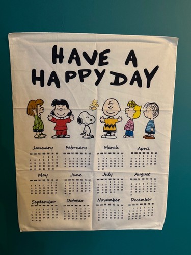 Snoopy 2025 friends wall poster 2025 calendar diary - Picture 2 of 7