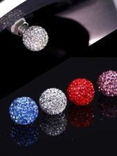 4pcs circular Car Tire Valve Caps Tyre Valve Stem Cover Air Dust Wheel Rim Cap