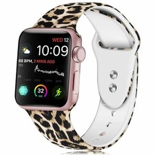 Silicone watch Band Strap For Apple Watch iWatch Series 10 9 8 7 SE 6 5 4Ultra 2