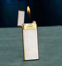 Ultra Slimline Zorro Butane Gas Lighter - Various Colours - Child Safety