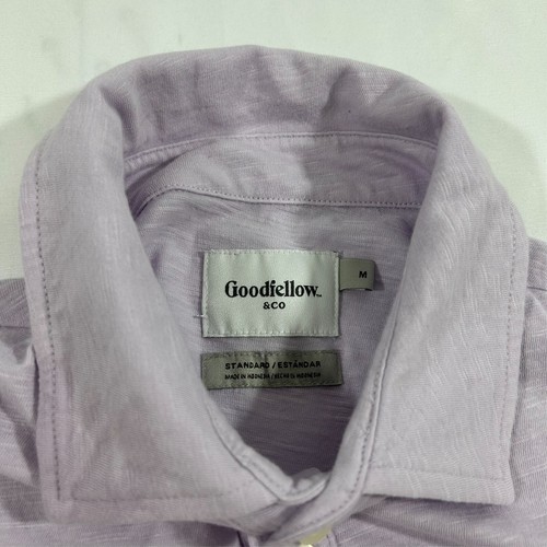 Goodfellow POLO Mens Short Sleeve Standard fit, LILY LAVENDER M, PURPLE A238 - Picture 3 of 5