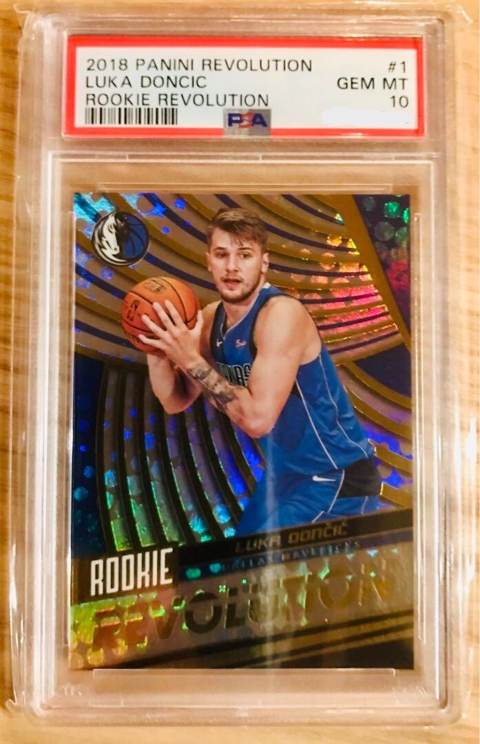 PSA 10 Luka Doncic #1 Panini Revolution Rookie Revolution 2018 GEM 