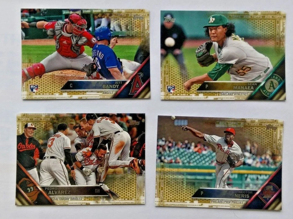 2016 TOPPS UPDATE SERIES GOLD PARALLEL /2016 - COMPLETE YOUR SET - Image 4 of 4