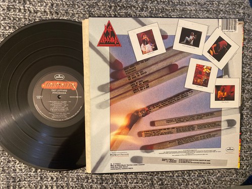 Def Leppard Lp Pyromania 1983 V. G Original Press - Picture 3 of 5