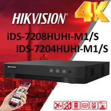 HIKVISION CCTV 8MP DVR Recorder 4K Home Surveillance Security Camera System UK