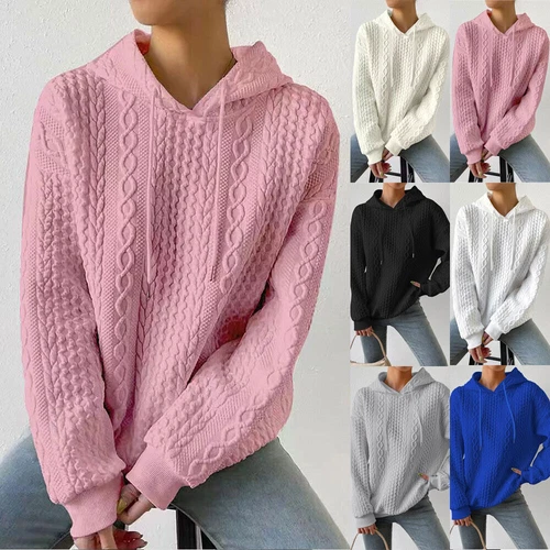 Damen Sportswear Oversized Pullover Hoodie Kapuzenpullover Hoody Sweatshirt DE** - Bild 2 von 22