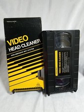 Realistic Video Head Cleaner VHS VCR Cassette Non Abrasive Wet System