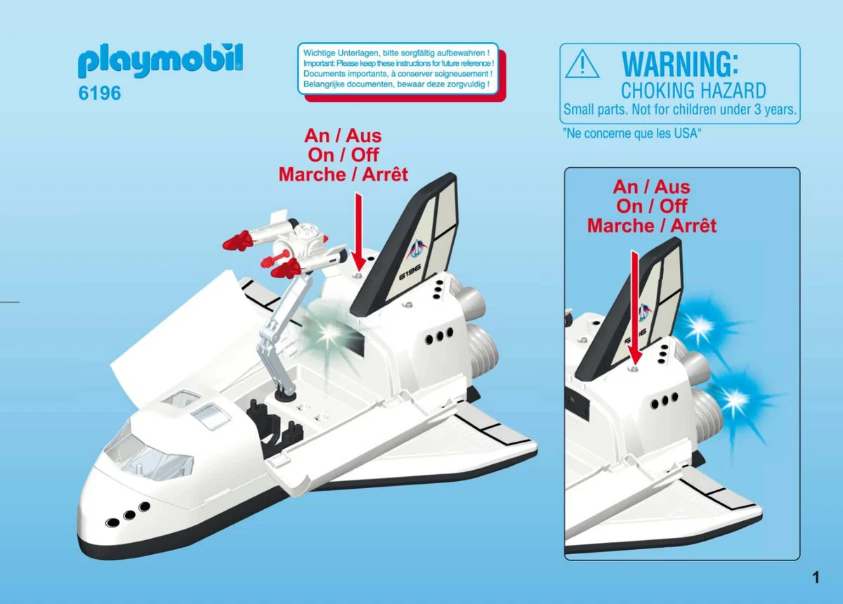 Pièce Playmobil Espace : Cylindre Engrenage Gris Station Spatiale 3079 - Occasion, Envoi Soigné !