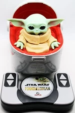 Star Wars The Mandalorian Remote Control Grogu and Hover Pram - 2021